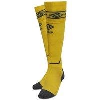 Umbro Men's Diamond Football Socks in Bright Yellow | Size: Large
