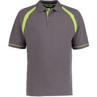 Kustom Kit Men's Oak Hill Polo Shirt in Charcoal | Size: Medium
