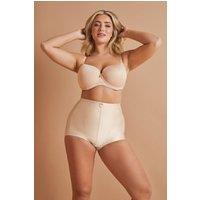 Yours Women's Medium Control Shaper Briefs in Light Beige | Size: 22-24