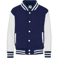 AWDis Varsity Jacket in Dark Navy | Size: 3-4 Years