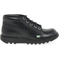 Kickers Women's 'Chi' Senior Boots in Black | Size: 4