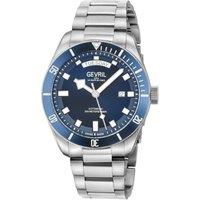 Yorkville 316L SS Case, Blue Ring,Blue Sunray Dial, 316L Stainless Steel Satin Bracelet.