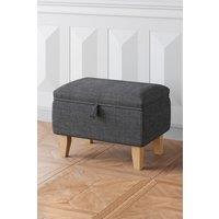 Upholstered Storage Ottoman Footstool