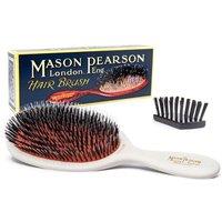 Mason Pearson Large Bristle & Nylon Hair Brush White