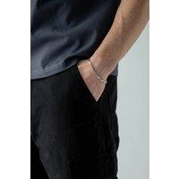 SVNX Men's Minimal Link Bracelet in Silver