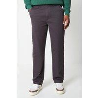 Maine Men's Premium Chino Trousers in Dark Grey | Size: 40R