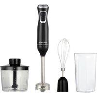 Hamilton Beach 4-in-1 Hand Blender Set in Black