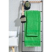 CHRISTY 'Prism' Bold Luxury 100% Turkish Cotton Towels in Green | Size: Bath Sheet