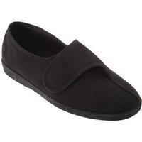 Comfylux Men's Bill Water Resistant Slippers in Black | Size: 9