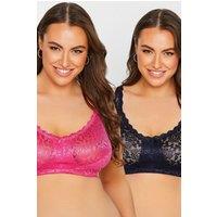 Lace Non-Padded Non-Wired Floral Bras