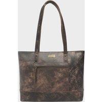 Assots London Women's MILLIE' Real Leather Designer Tote Work Bag in Brown