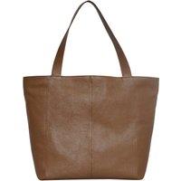 CORDER' Pebble Grain Real Leather Oversized Tote Bag