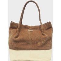 DONNA' Metallic Real Leather Unlined Designer Shopper Bag
