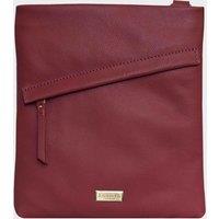 'FLORENCE' Pebble Grain Leather Crossbody Sling Bag