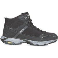 Trespass Men's Renton Waterproof Walking Boots in Black | Size: 11