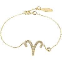 Latelita Women's Zodiac Horoscope Star Sign Bracelet Aries in Gold