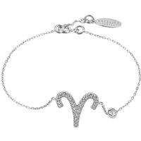 Latelita Women's Zodiac Horoscope Star Sign Bracelet Aries in Silver
