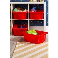 Wham Stack & Store 4x 16L Box in Red