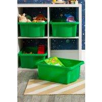 Wham Stack & Store 4x 16L Box in Green