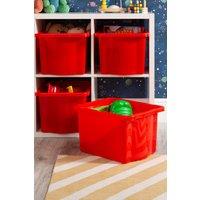 Wham Stack & Store 4x 24L Box in Red