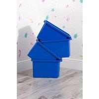 Wham Stack & Store 4x 35L Box in Blue
