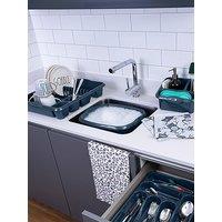 Wham Casa 4 Piece Plastic Kitchen Set in Navy