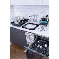 Wham Casa 4 Piece Plastic Kitchen Set in Midnight