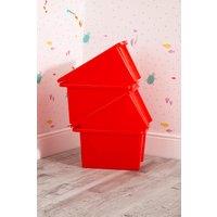 Wham Stack & Store 4x 30L Box in Red
