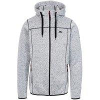 Trespass Men's Odeno Fleece Jacket in Light Grey | Size: Large