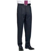 Brook Taverner Men's Concept Atlas Trousers in Charcoal | Size: 34R