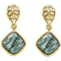 Harfi Women's Cancer Star Sign Constellation Astrology Tiny Earrings in Gold