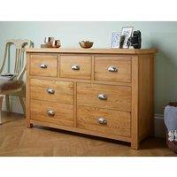 Birlea Woburn 4 + 3 Chest Oak in Brown