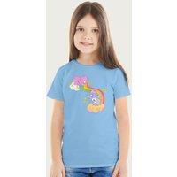Care Bears Best Friend & Cheer Bear Text T-Shirt in Light Blue | Size: 3-4 Years