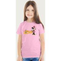 Disney Minnie Mouse Hello Sunshine T-Shirt in Light Pink | Size: 3-4 Years