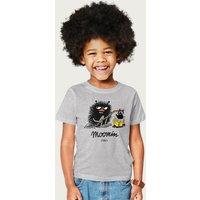 Moomin Stinky Heating Kettle T-Shirt in Mid Grey | Size: 3-4 Years