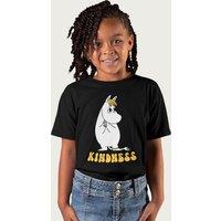 Moomin Snorkmaiden Kindness T-Shirt in Black | Size: 3-4 Years
