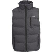Trespass Men's Clasp Padded Gilet Bodywarmer in Dark Grey | Size: Large
