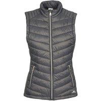 Trespass Women's Elanora Padded Gilet in Dark Grey | Size: XS