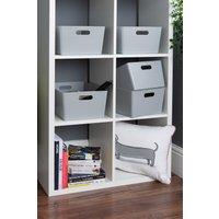 Wham Plastic Studio Basket 5.02 Rectangular in Grey
