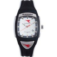 Black Band Silver Watch