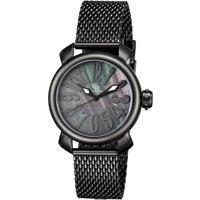 Black Dial Black Band Watch