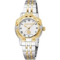 Roberto Cavalli by Franck Muller Women's Silver Dial Stainless Steel Watch