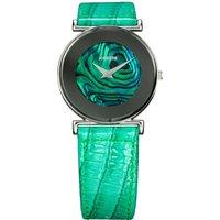 Jowissa Women's MOP Mother Of Pearl Watch in Green