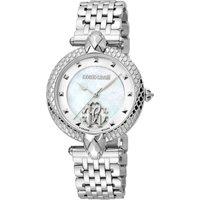Roberto Cavalli by Franck Muller Women's Silver Dial Stainless Steel Watch