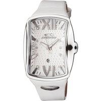 Chronotech Men's White Dial Watch