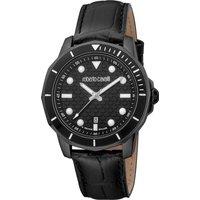 Roberto Cavalli by Franck Muller Men's Black Dial Watch