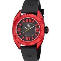Giulio Romano Men's Termoli Red Dial Watch in Black