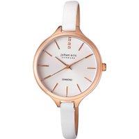 Johan Eric Women's Herlev Slim Denmark Watch in Cream