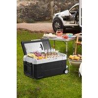 Living and Home 30L Compressor Car Refrigerator with APP Control in Black