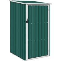 Berkfield Home Garden Shed Green 87x98x159 cm Galvanised Steel | Size: 87 x 98 x 159 cm
